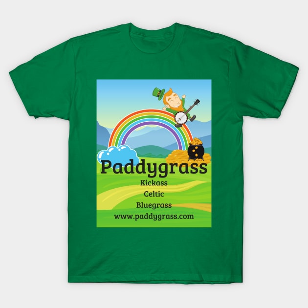 Banjo Leprechaun T-Shirt by Paddygrass Band